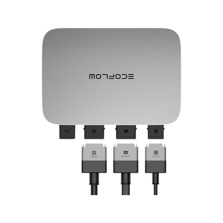 EcoFlow PowerStream 800W mikroinvertteri aurinkosähköön, IP67, Wi-Fi ja Bluetooth