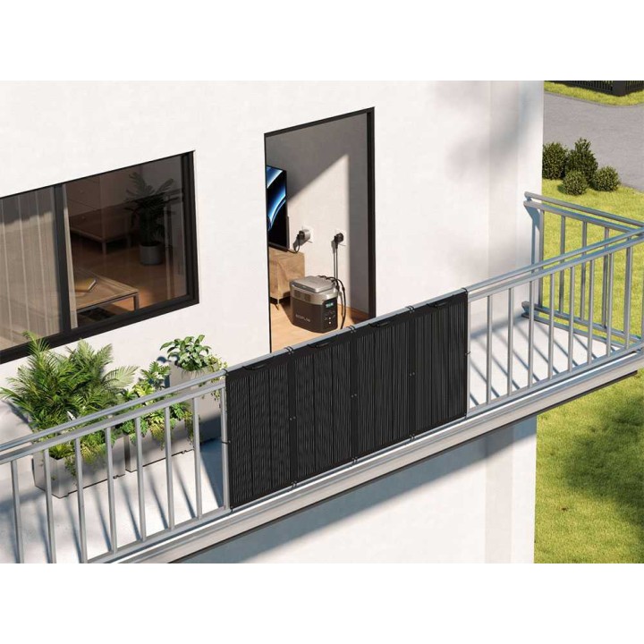 EcoFlow PowerStream 800W mikroinvertteri aurinkosähköön, IP67, Wi-Fi ja Bluetooth