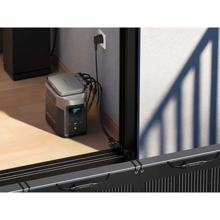 EcoFlow PowerStream 800W mikroinvertteri aurinkosähköön, IP67, Wi-Fi ja Bluetooth