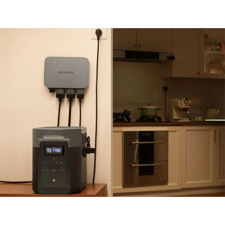 EcoFlow PowerStream 800W mikroinvertteri aurinkosähköön, IP67, Wi-Fi ja Bluetooth