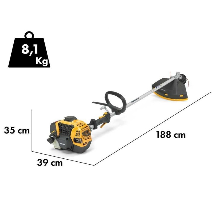 Stiga BC 740 raivaussaha, 35,3 cm³, 1,6 HP, Tap&Go-siimapää