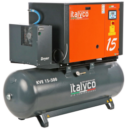 Italyco KVE 15 500 Premium ruuvikompressori 15 HP 500 l 10 bar