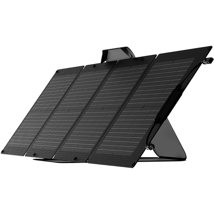 EcoFlow 110 W kannettava aurinkopaneeli taitettava IP68 22 23 hyötysuhde