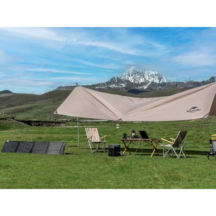 EcoFlow 110 W kannettava aurinkopaneeli, taitettava, IP68, 22–23 % hyötysuhde