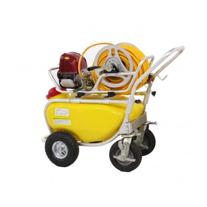 GeoTech SP 1050 4S ALU pyörällinen ruiskupumppu, 100 l, 1,5 HP