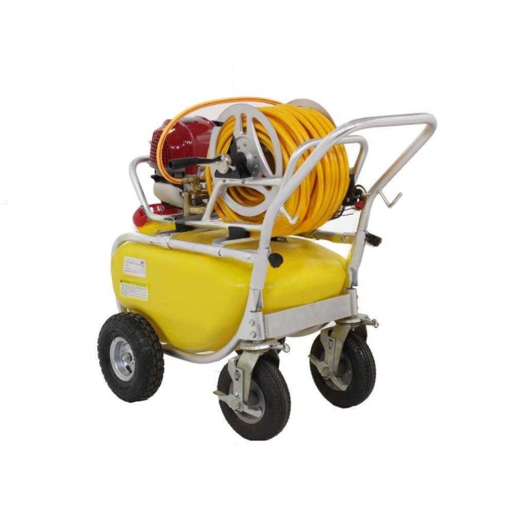 GeoTech SP 1050 4S ALU pyörällinen ruiskupumppu, 100 l, 1,5 HP