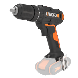 Worx WX370 9 akkukäyttöinen iskuporakone 20 V ilman akkua ja laturia