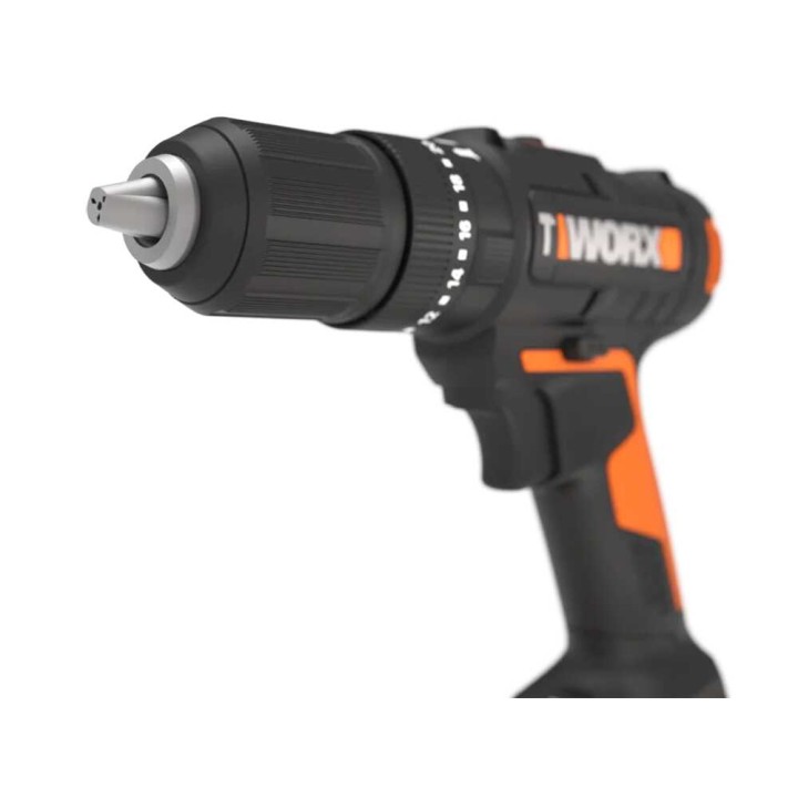 Worx WX370.9 akkukäyttöinen iskuporakone, 20 V, ilman akkua ja laturia