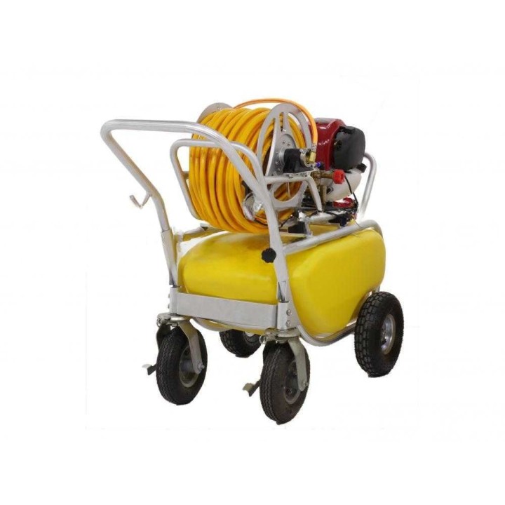 GeoTech SP 1050 4S ALU pyörällinen ruiskupumppu, 100 l, 1,5 HP