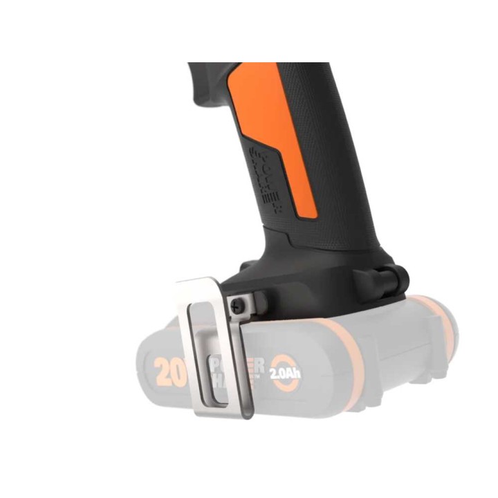 Worx WX370.9 akkukäyttöinen iskuporakone, 20 V, ilman akkua ja laturia