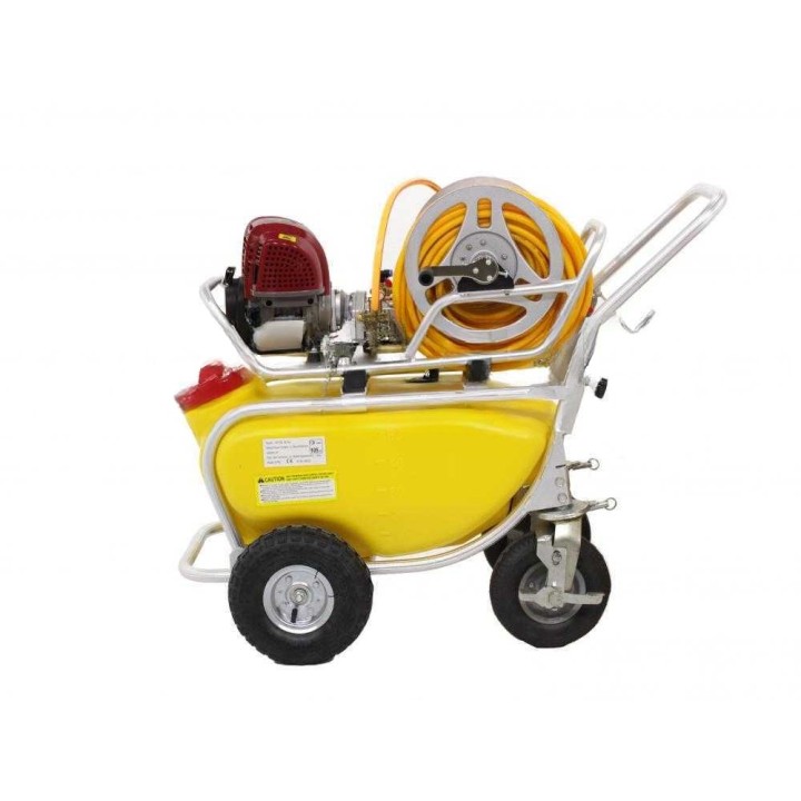 GeoTech SP 1050 4S ALU pyörällinen ruiskupumppu, 100 l, 1,5 HP