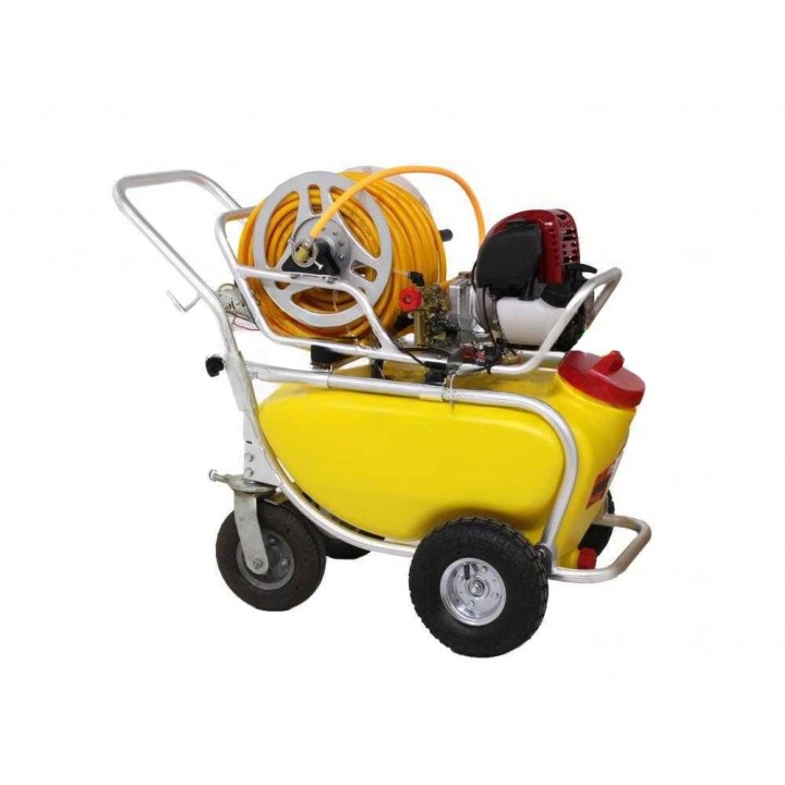 GeoTech SP 1050 4S ALU pyörällinen ruiskupumppu, 100 l, 1,5 HP