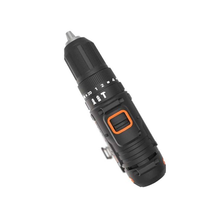 Worx WX370 akkukäyttöinen iskuporakone ja ruuvinväännin, 20 V, 2 Ah