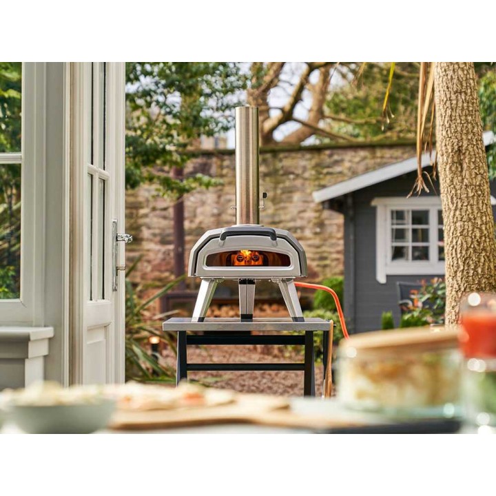 Ooni KARU 12 G puulämmitteinen pizzauuni, 1 pizza, 33,7 × 33,7 cm
