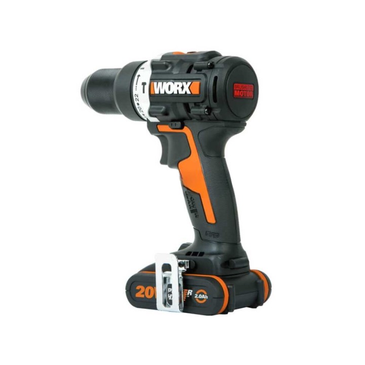 Worx Nitro WX352 iskuporakone, 20 V, 2 Ah akku
