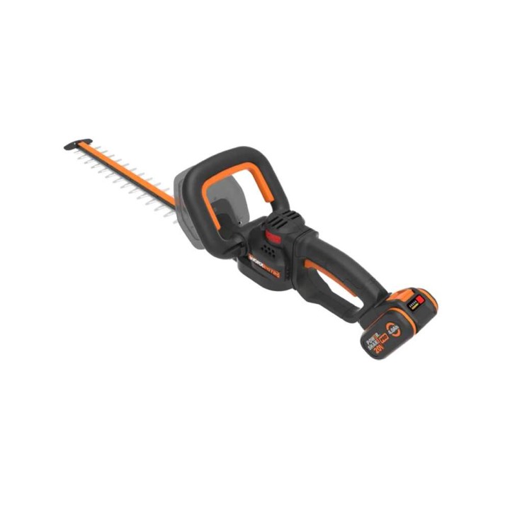 Worx Nitro WG263E akkukäyttöinen pensasleikkuri, 20 V, 4 Ah, terä 57 cm