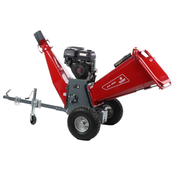 Blue Bird SHL 1500 biotrituratööri, Loncin G420FD, 15 HP