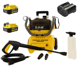 Stanley SFMCPW1500B XJ akkukäyttöinen painepesuri 100 bar 2 18 V 4 Ah