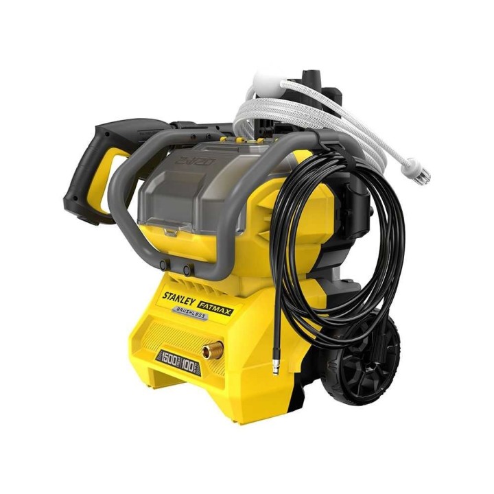 Stanley SFMCPW1500B-XJ akkukäyttöinen painepesuri, 100 bar, 2 × 18 V 4 Ah
