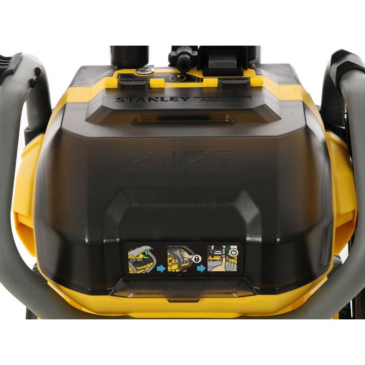 Stanley SFMCPW1500B-XJ akkukäyttöinen painepesuri, 100 bar, 2 × 18 V 4 Ah
