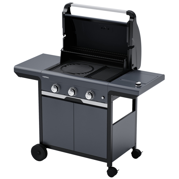Campingaz Select 3 EXS kaasugrilli 3 poltinta sivukeitin
