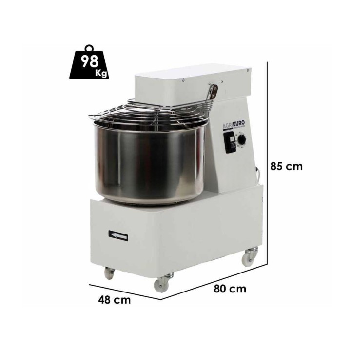 Mixer 5000 T spiraalitaikinakone, 40 kg, 48 l, 400 V kolmivaiheinen