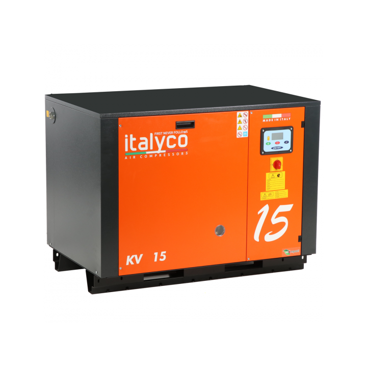 Italyco KV 15 Premium ruuvikompressori 15 HP 400 V 10 bar