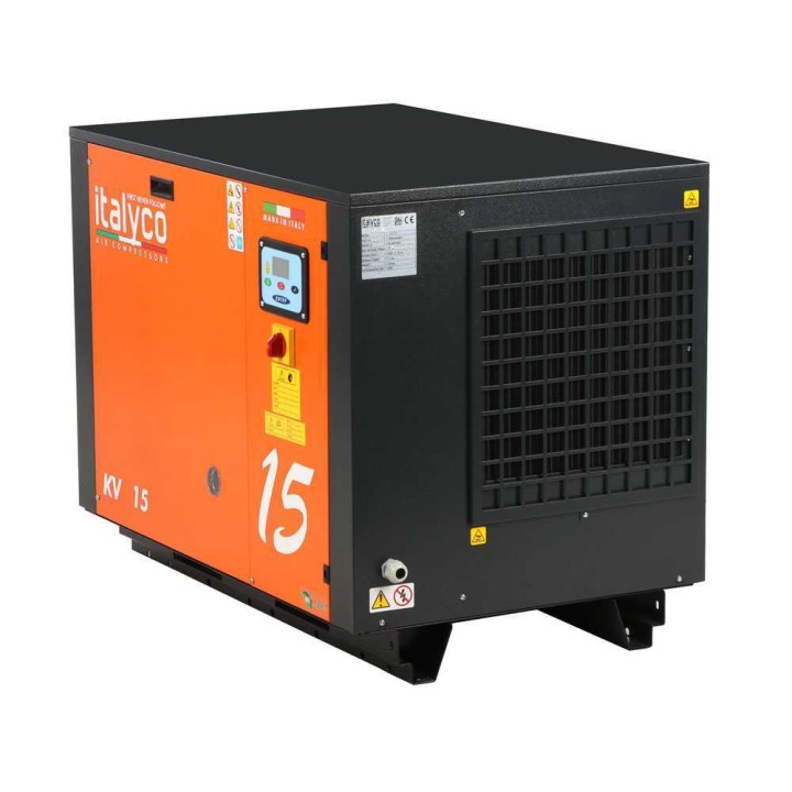 Italyco KV 15 Premium ruuvikompressori, 15 HP, 400 V, 10 bar
