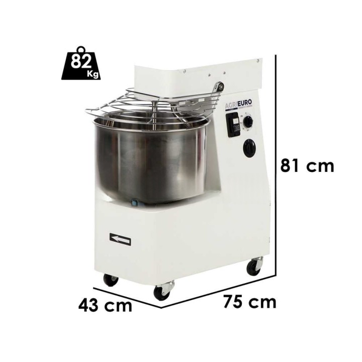 Mixer 3000 T-2G spiraalitaikinakone, 24 kg, 2 nopeutta, 400 V