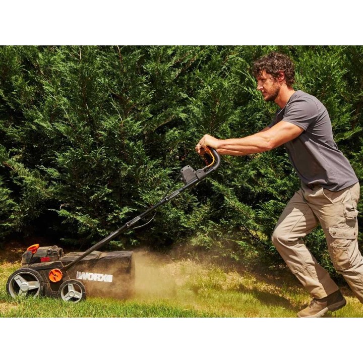 Worx Nitro WG855E.9 ariekone ja pystyleikkuri, 40 V, ilman akkua ja laturia