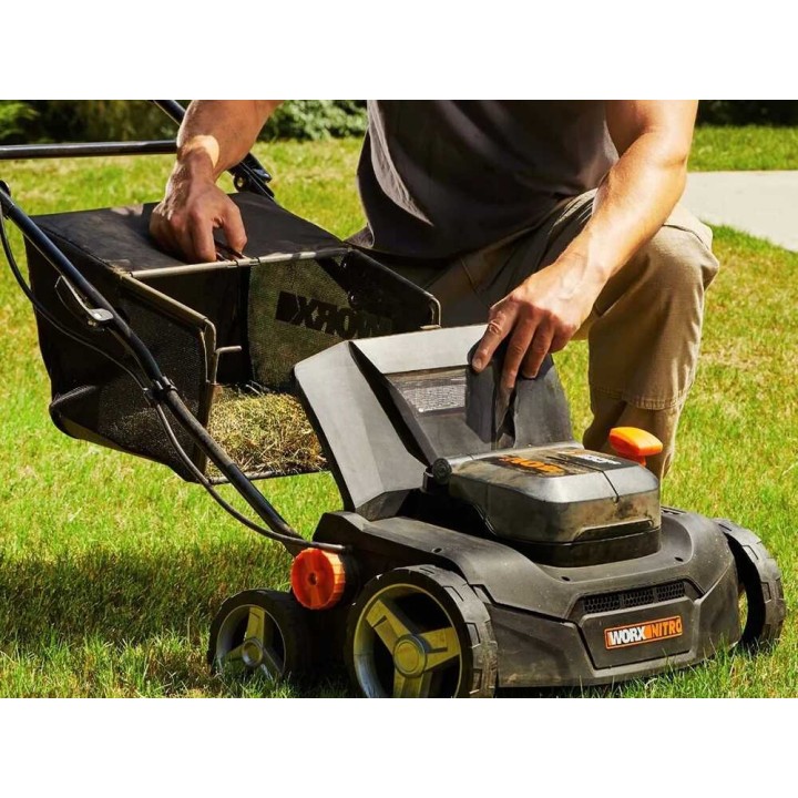 Worx Nitro WG855E.9 ariekone ja pystyleikkuri, 40 V, ilman akkua ja laturia