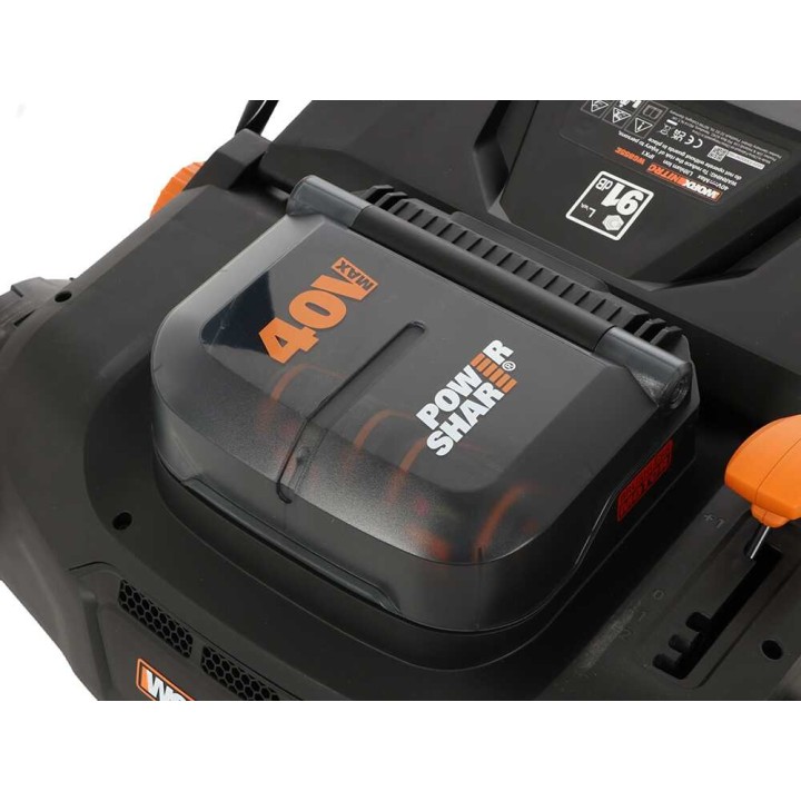 Worx Nitro WG855E.9 ariekone ja pystyleikkuri, 40 V, ilman akkua ja laturia