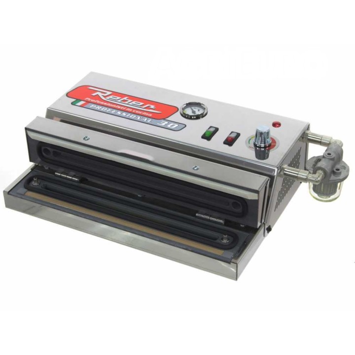 Reber PROFESSIONAL 30 9709 NF vakuumikone, 280 W, 32 cm, ruostumaton teräs