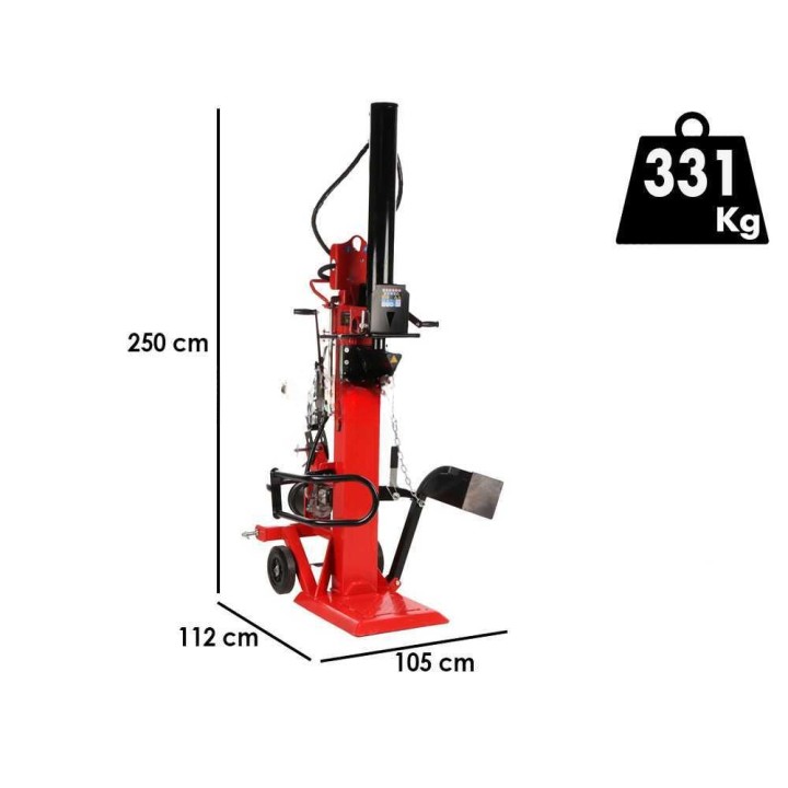 Blue Bird LS PTO 30000 pystymallinen klapikone traktoriin, 30 t