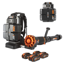 Worx WG572E akkureppupuhallin 80 V 4 20 V 4 Ah