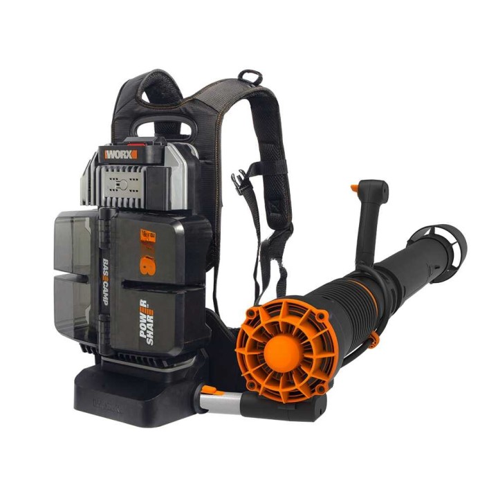 Worx WG572E akkureppupuhallin, 80 V, 4 × 20 V 4 Ah
