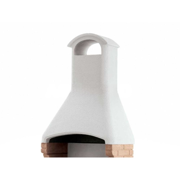 Palazzetti Jesolo 2 muurattu puu- ja hiiligrilli, 68 × 40 cm, betoni