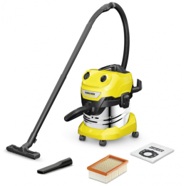 Karcher WD 4 S V 20 5 22 märkä kuivaimuri 1 000 W 20 l ruostumaton teräs