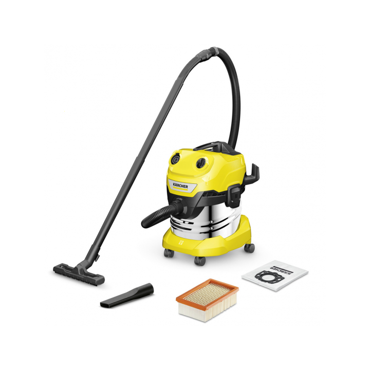 Karcher WD 4 S V 20 5 22 märkä kuivaimuri 1 000 W 20 l ruostumaton teräs