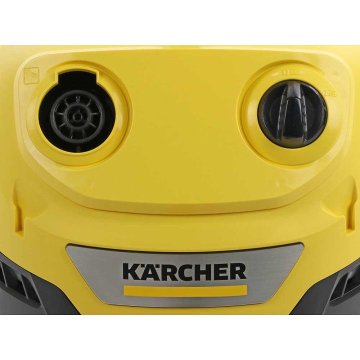 Karcher WD 4 S V-20/5/22 märkä-kuivaimuri, 1 000 W, 20 l, ruostumaton teräs