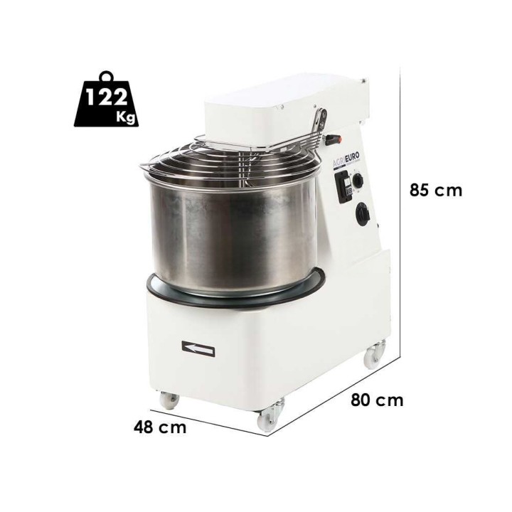 Mixer 5000 T-2G Deluxe spiraalitaikinakone, 40 kg, 2 nopeutta, 400 V