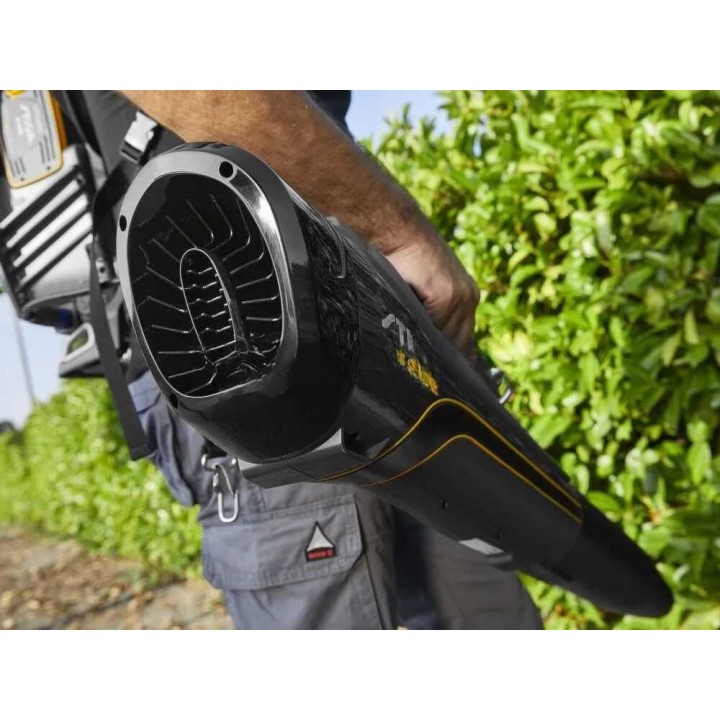 Stiga SAB 900 AE Kit -akkupuhallin, 800 W, 2 × 48 V 7,5 Ah