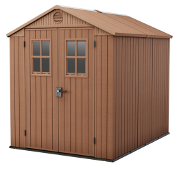 Keter Darwin 6x8 puutarhavaja 190 244 221 cm ruskea