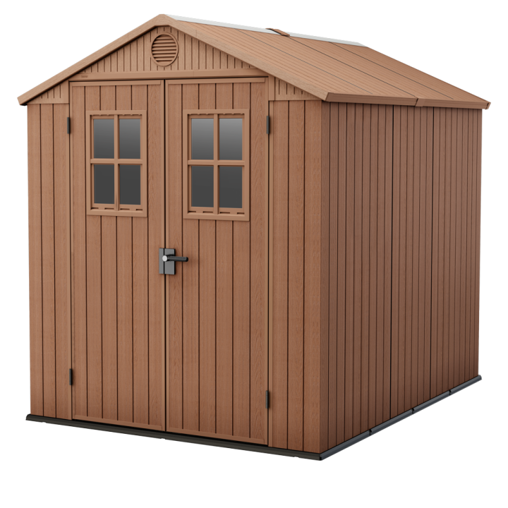 Keter Darwin 6x8 puutarhavaja 190 244 221 cm ruskea