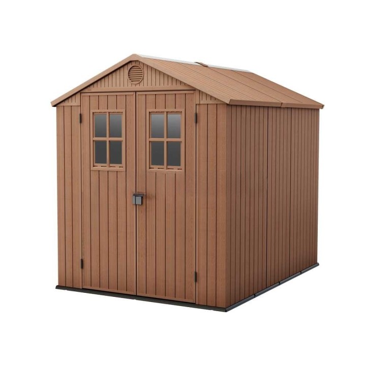 Keter Darwin 6x8 puutarhavaja, 190 × 244 × 221 cm, ruskea