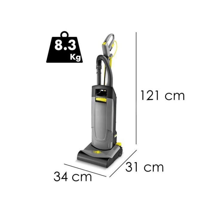 Karcher CV 30/1 mattopesuri ja pystyimuri, 850 W, 30 cm, 220–240 V