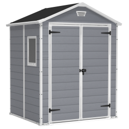 Keter Manor 6x5 puutarhavaja harmaa 185 152 226