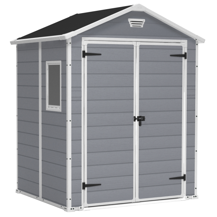 Keter Manor 6x5 puutarhavaja harmaa 185 152 226