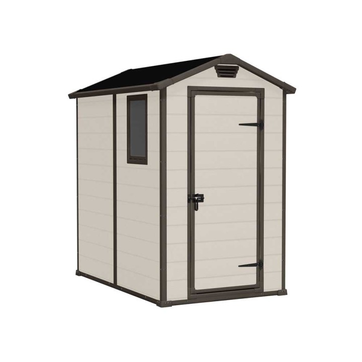 Keter Manor beige puutarhavaja, 130 × 192 × 198 cm