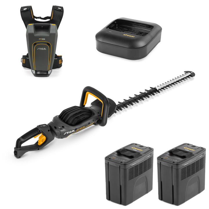 Stiga SHT 900 AE Kit akkupensasleikkuri 48 V 82 cm